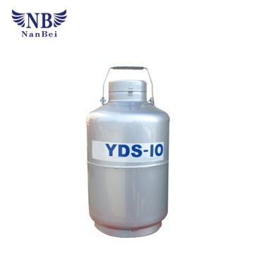 10L Small Semens Storage Liquid Nitrogen Container